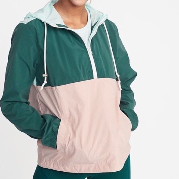 Old Navy Jackets & Blazers - Old Navy Active Colorblock Windbreaker Jacket